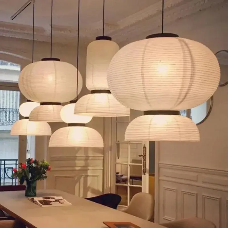 Vente Flash Danish design rice paper pendant light for interior decor