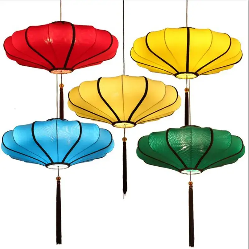 Soldes Chinese fabric chandelier for restaurants and hotels