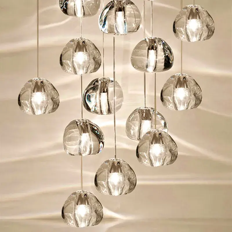 Haute Qualité Modern nordic crystal pendant light for elegant decoration