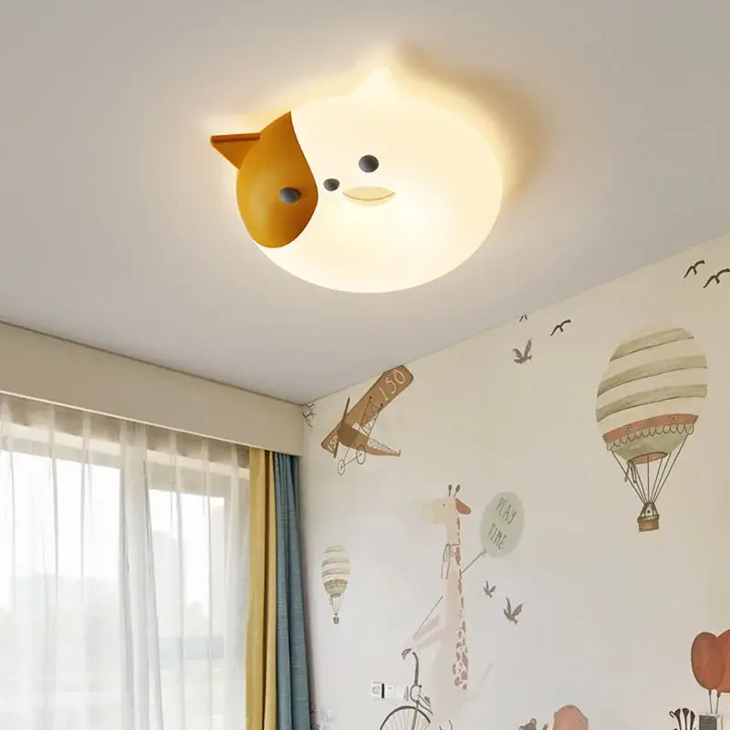 Cute cat led ceiling light for children's room prince and princess Affaire À Saisir