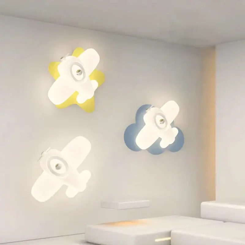 Helicopter wall light for a modern and cosy children's bedroom Promotion Saisonnière