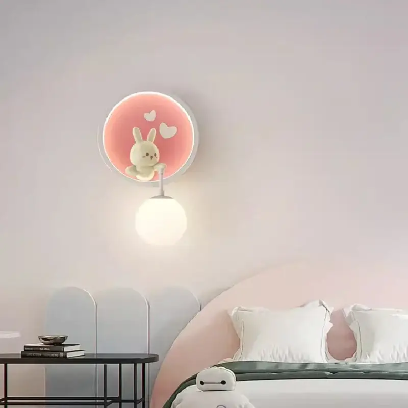 Jusqu'à Épuisement Des Stocks Cute rabbit wall light for modern children's room
