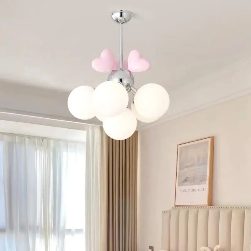 Modern princess style chandelier for children's bedroom Dernier Modèle