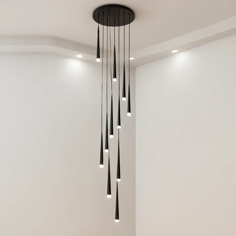 Modern chandelier for stylish interior decoration and elegant lighting Prix Bas