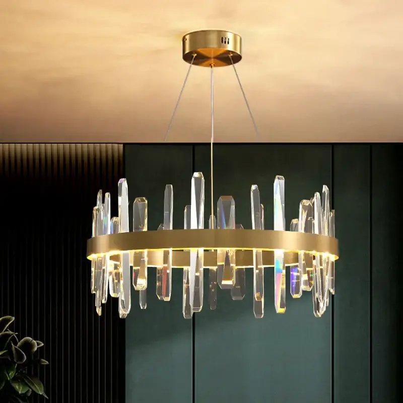 Super Prix Modern led crystal chandelier for indoor use