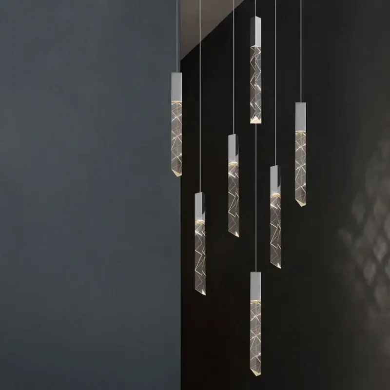 Réduction Modern nordic crystal chandelier for contemporary spaces
