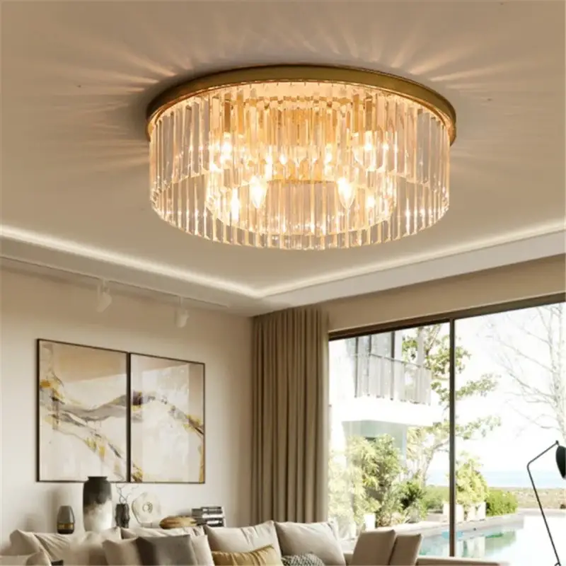 Dernière Chance Modern crystal ceiling light for elegant interior decoration