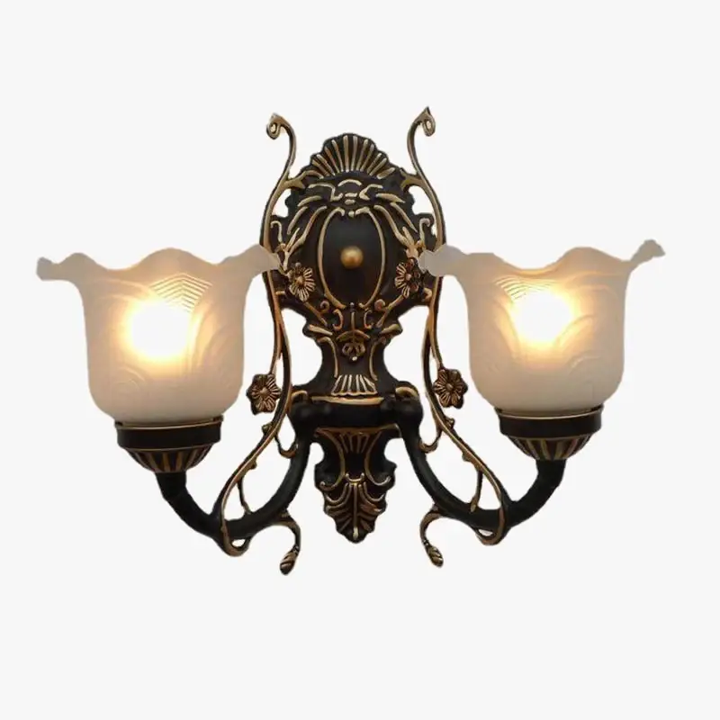 Retro classic glass wall light for interior decoration Livraison Express