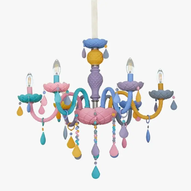 Crystal pendant chandelier for modern and festive decoration Livraison Express