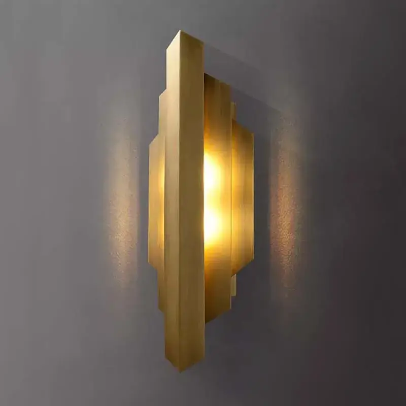Retro copper wall light in post-modern style for interior decoration Quantité Limitée