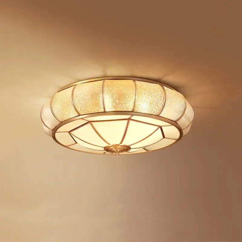 Vente Flash European style copper ceiling light for creative lighting in any space