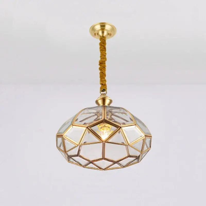 Modern american style copper ceiling light for creative and simple ... Marque