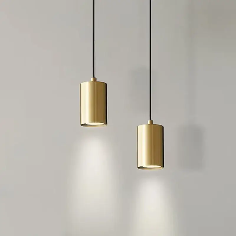 Acheter En Ligne Minimalist nordic copper bedside lamp with elegant design