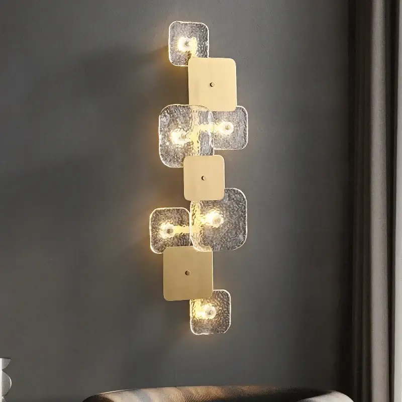 Marque Designer copper led wall light for modern decorative lighting