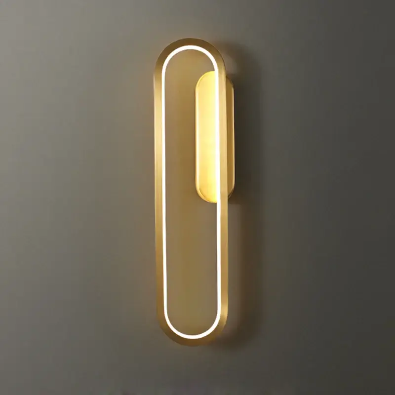 Jusqu'à Épuisement Des Stocks Modern nordic copper indoor wall light