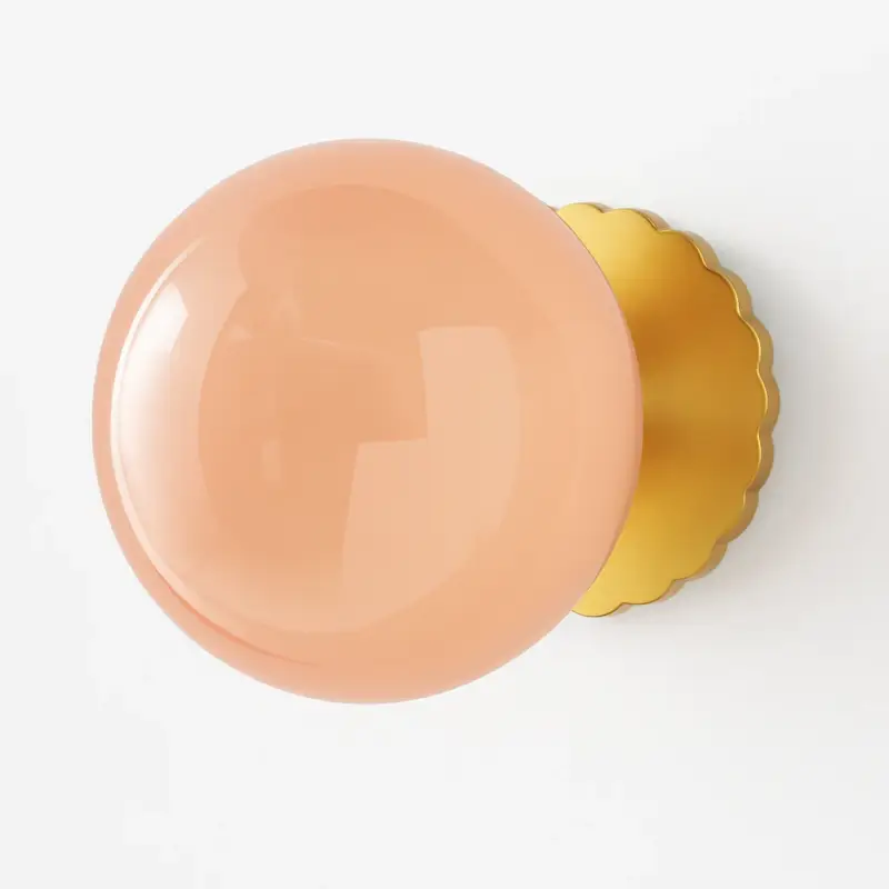 Luxury modern glass wall light with american designer style Remise