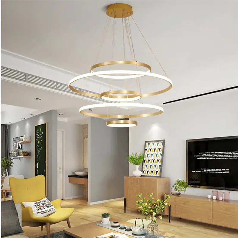 Nouvel Arrivage Modern nordic style chandelier with remote control and led light