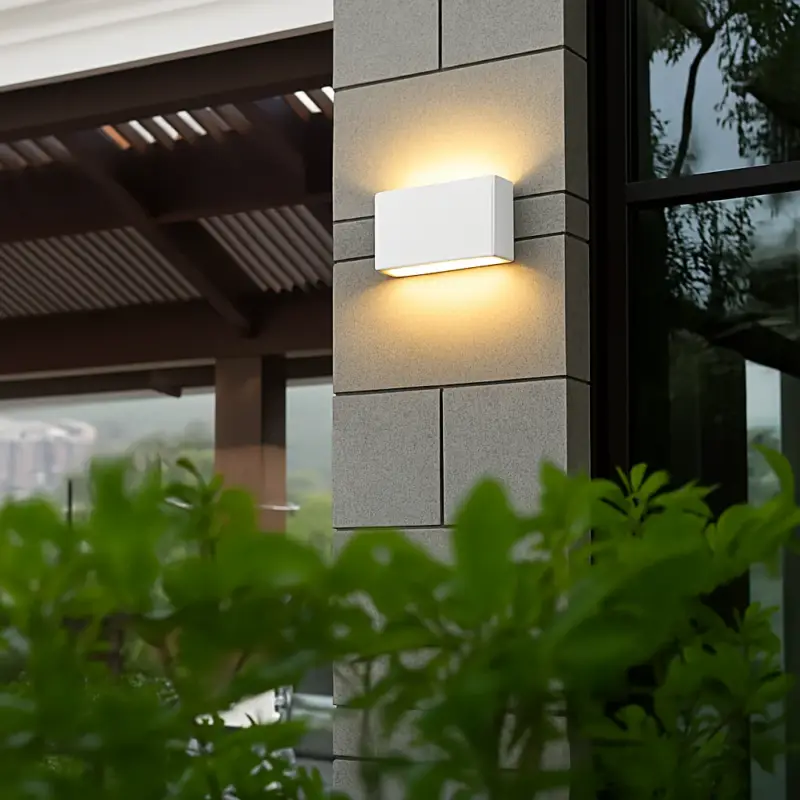 Modern waterproof dual-head outdoor wall light Acheter Direct