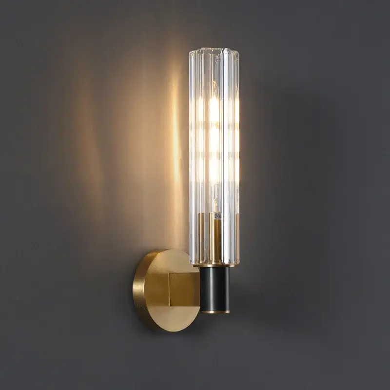 Soldes Retro brass led wall light for modern lighting