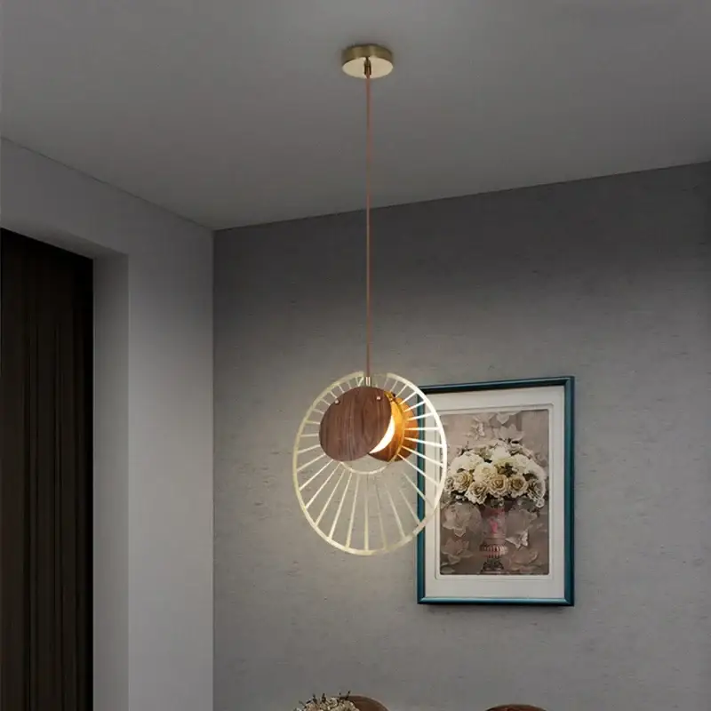 Decorative nordic chandelier for interiors and cafés Réduction