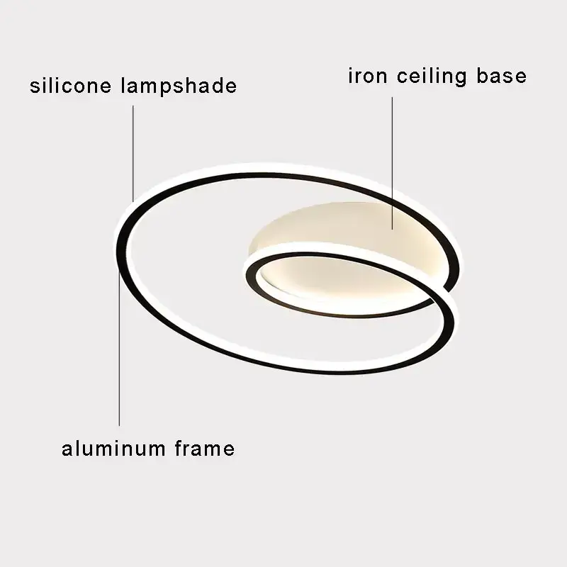 Satisfait Ou Remboursé Modern led ceiling light for decorative indoor lighting