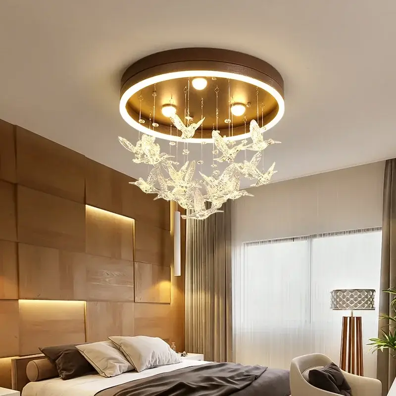 Nordic creative led ceiling light for warm and romantic lighting Haute Qualité