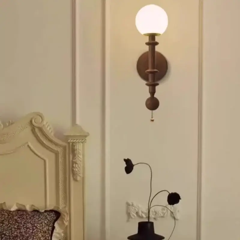 Retour Gratuit Vintage wall light with switch for indoor lighting