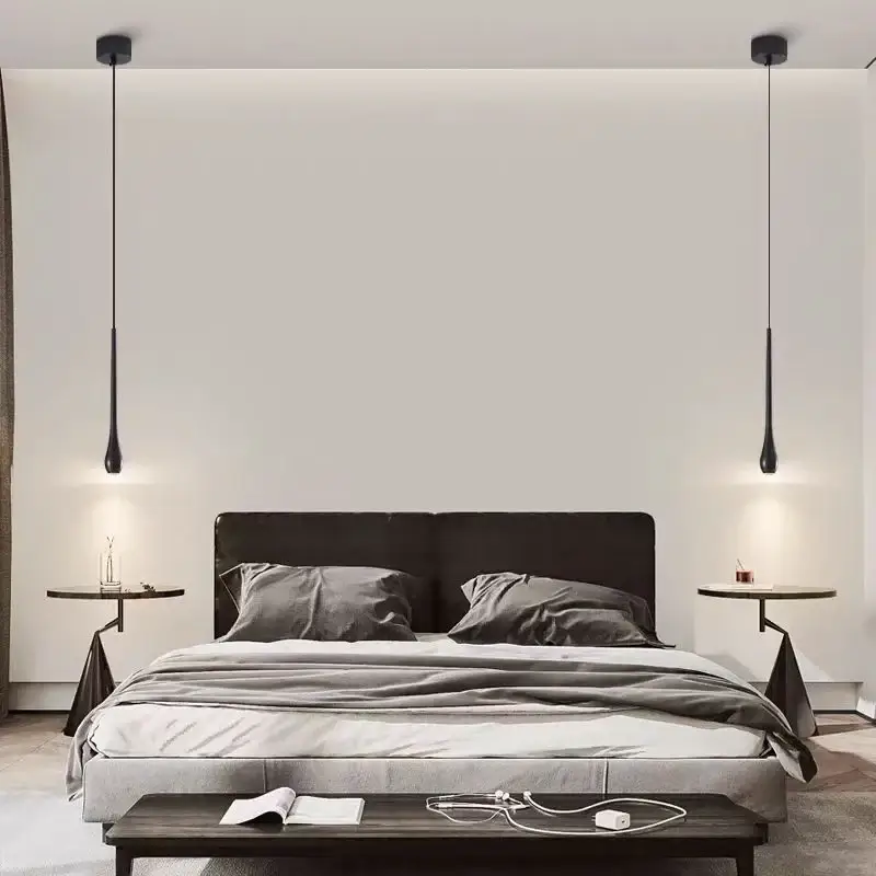 Modern dimmable led pendant light in brass and copper Marque