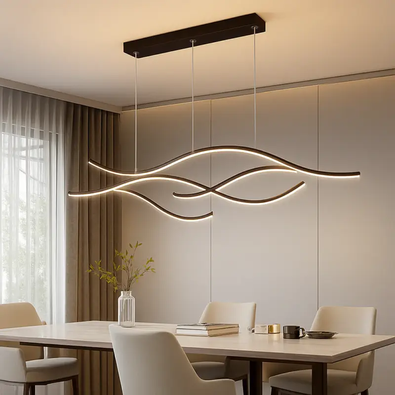 Modern minimalist chandelier for indoor use Marque