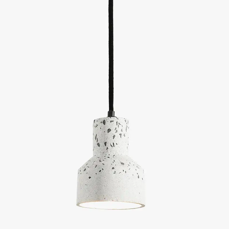 Promotion Saisonnière Modern terrazzo pendant light, nordic design, multiple colours, led