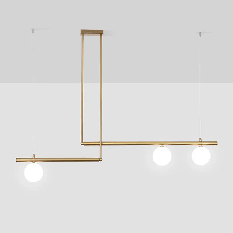 Minimalist postmodern glass chandelier for interior decoration Meilleur Prix