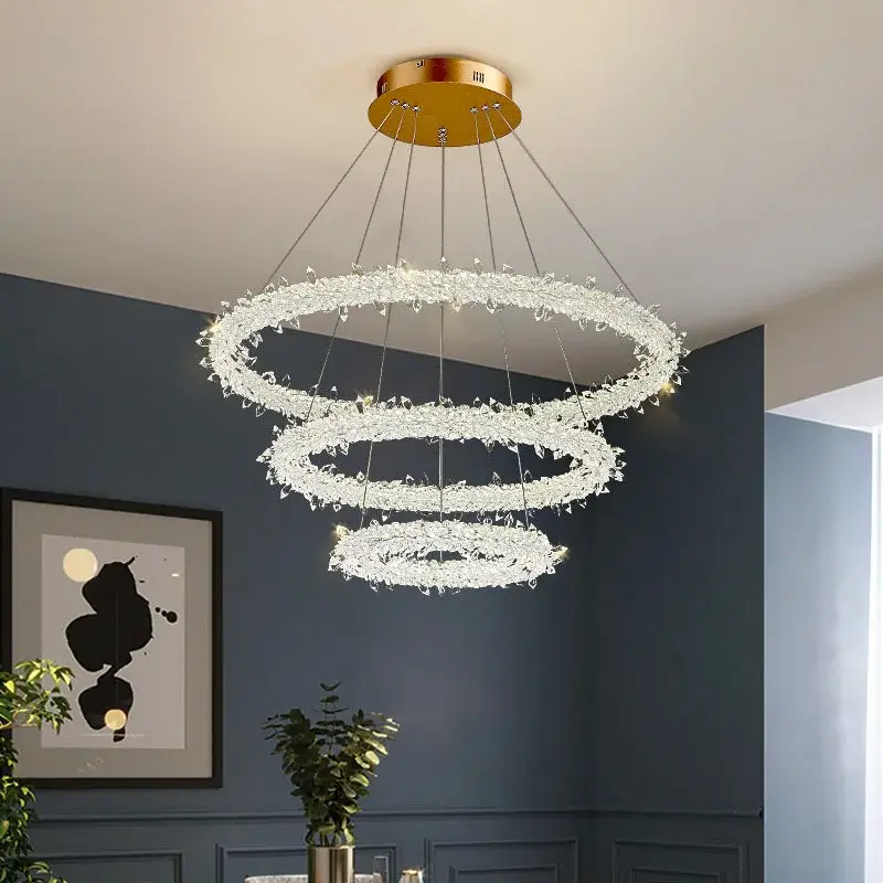 Pas Cher Modern crystal chandelier for elegant interior decoration