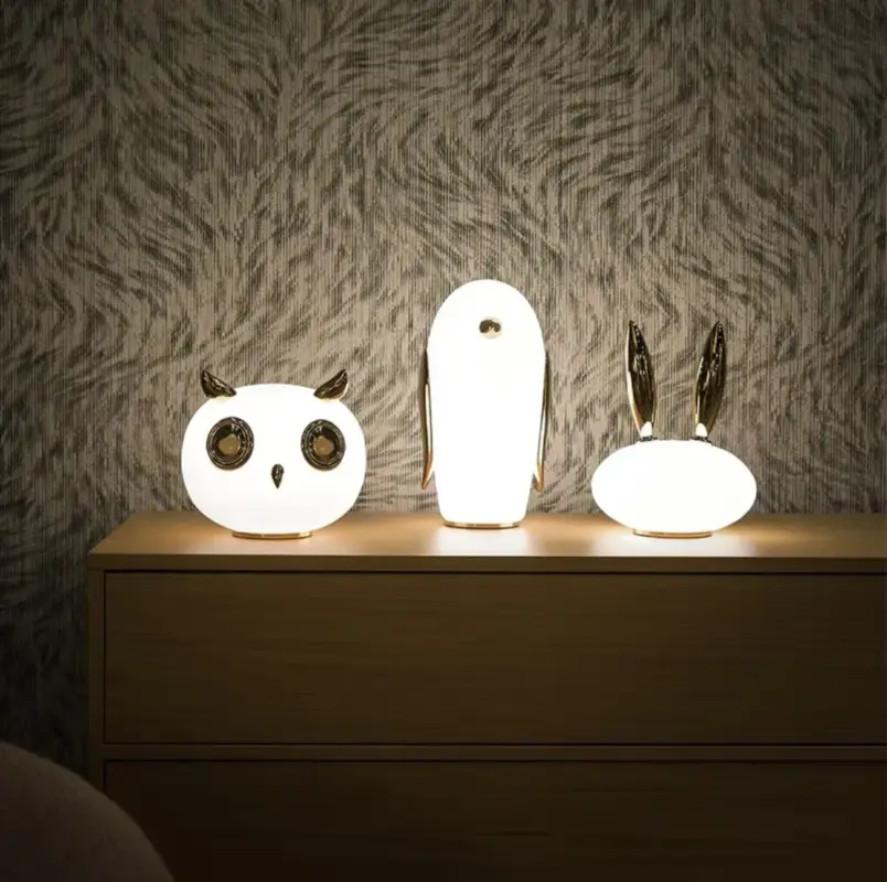 Produit De Marque Creative modern nordic glass bedside lamp