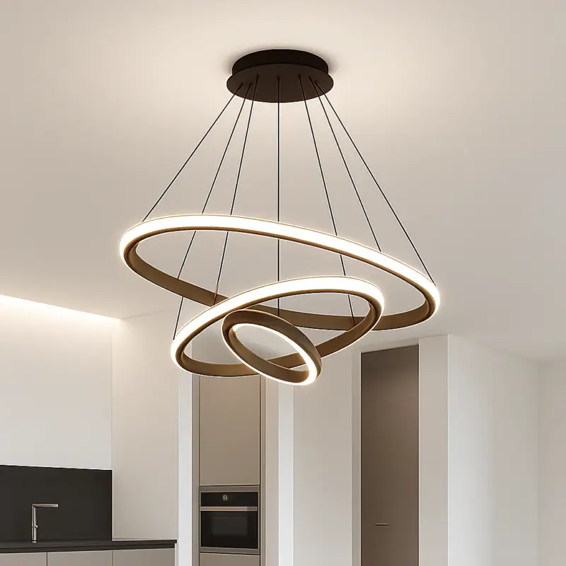 Commande En Gros Modern led chandelier for elegant interior decor