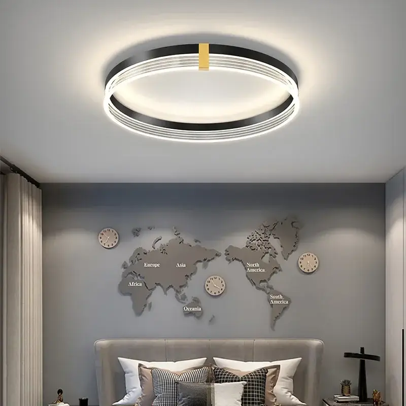 Modern acrylic led ceiling light for elegant interiors Populaire