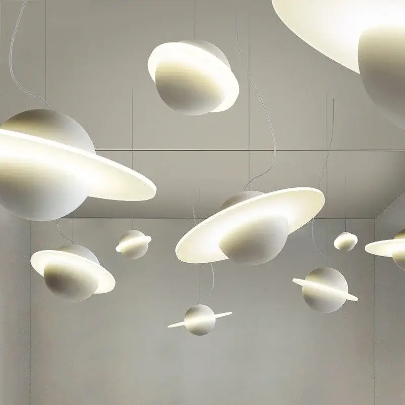 Creative modern wooden pendant light for interior decoration Promotion Saisonnière