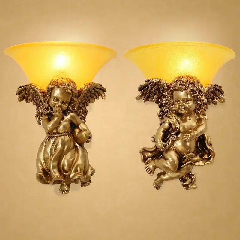 Petit Prix Nordic resin wall light with retro european style