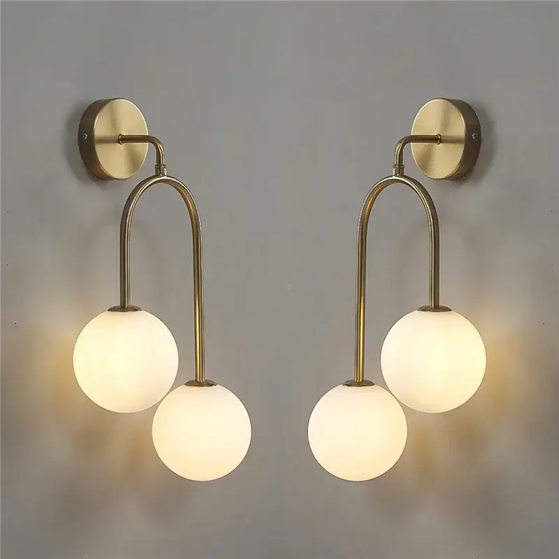 Nordic glass wall light for indoor lighting Remise