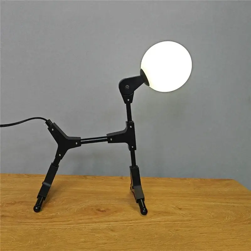 Expédition Rapide Modern iron floor lamp with creative design for nordic decor