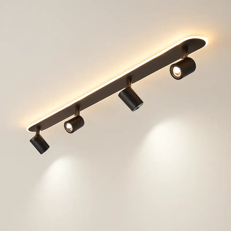 Commander Maintenant Modern nordic ceiling light with elegant and bright spotlights