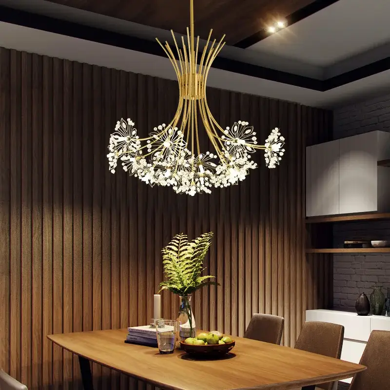 Modern luxury led chandelier for interiors Dernier Modèle