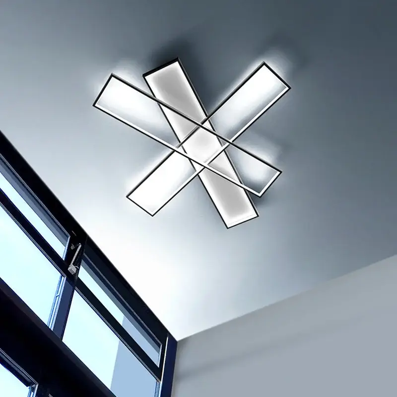 Modern minimalist chandelier with remote control and dimming Jusqu'à Épuisement Des Stocks