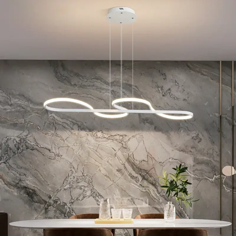 Modern minimalist chandelier for elegant interior lighting Commande En Gros