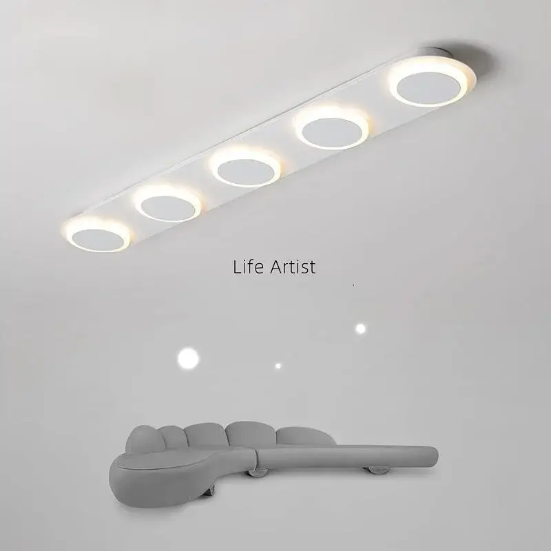Bon Plan Led long pole creative chandelier, used for living rooms, bedrooms,...