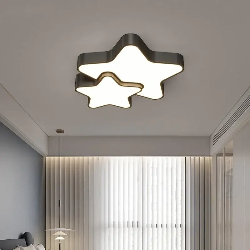 Modern minimalist led ceiling light with star and heart decor Remise