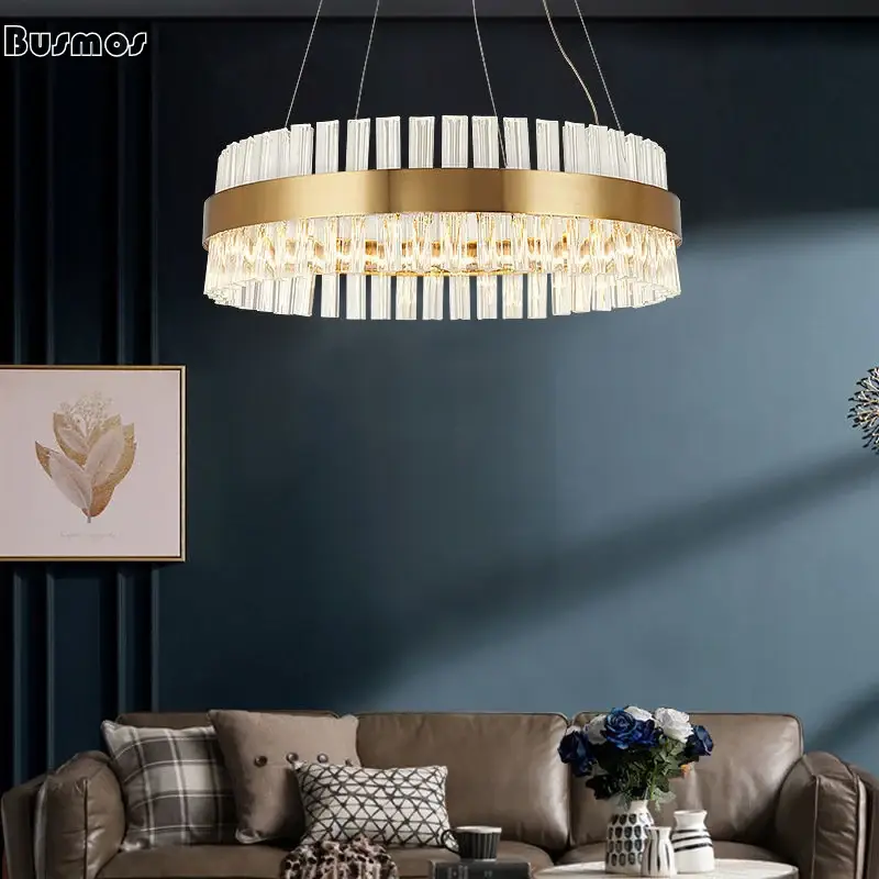 Populaire Modern crystal led chandelier for stylish lighting
