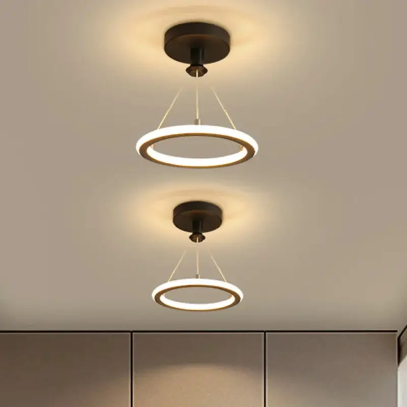Pas Cher Modern round led ceiling light for elegant interiors