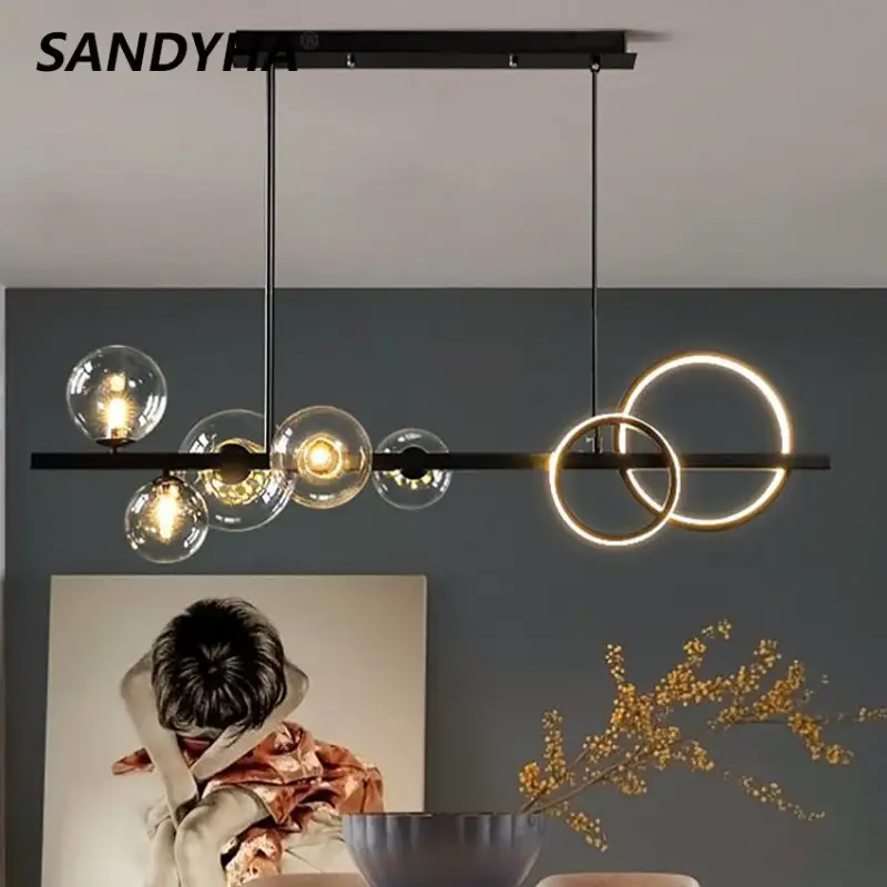 Modern glass designer chandelier for interiors Bon Marché