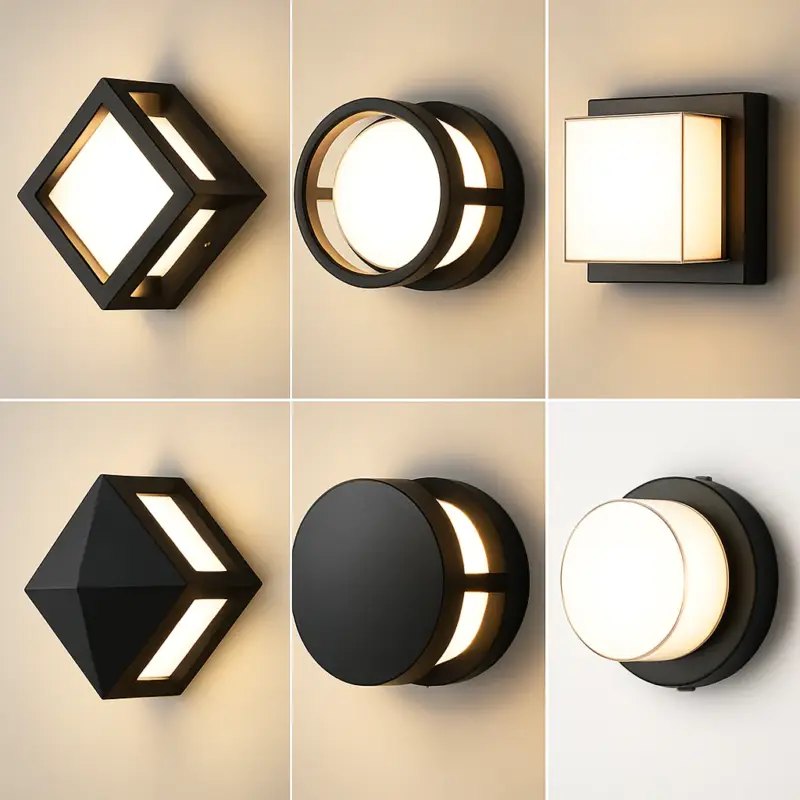 Waterproof outdoor wall light with motion sensor Bon Plan