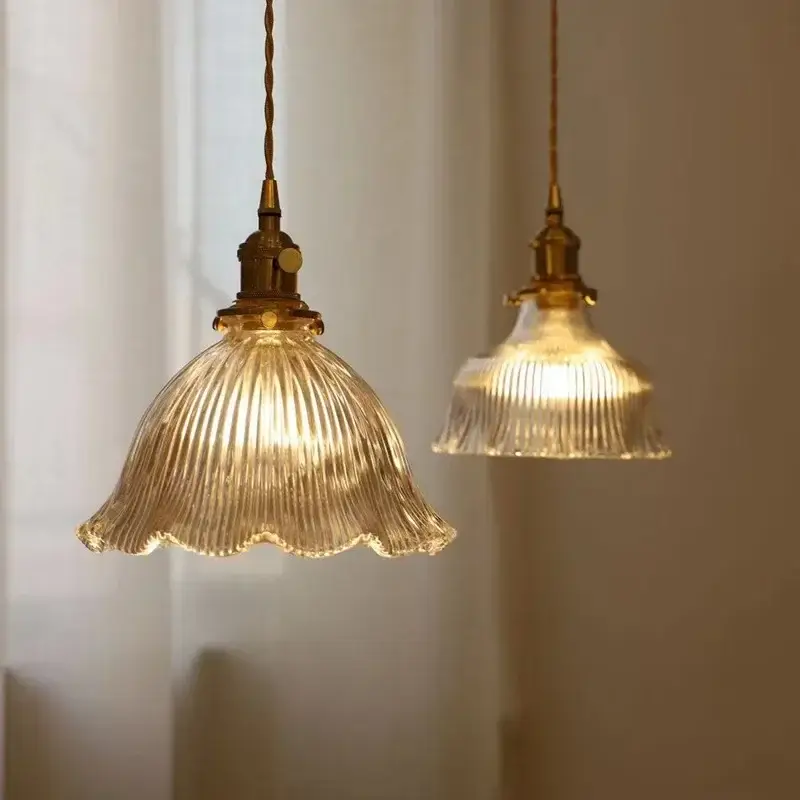 Nordic glass led pendant light modern interior decor Quantité Limitée